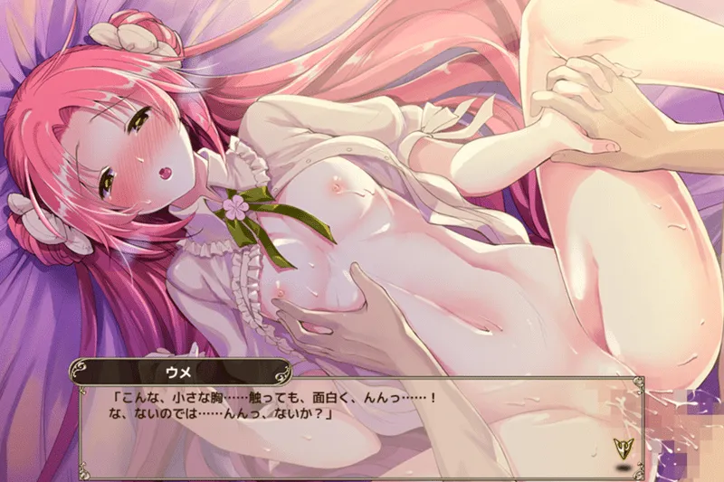 フラワーナイトガールのウメ寝室